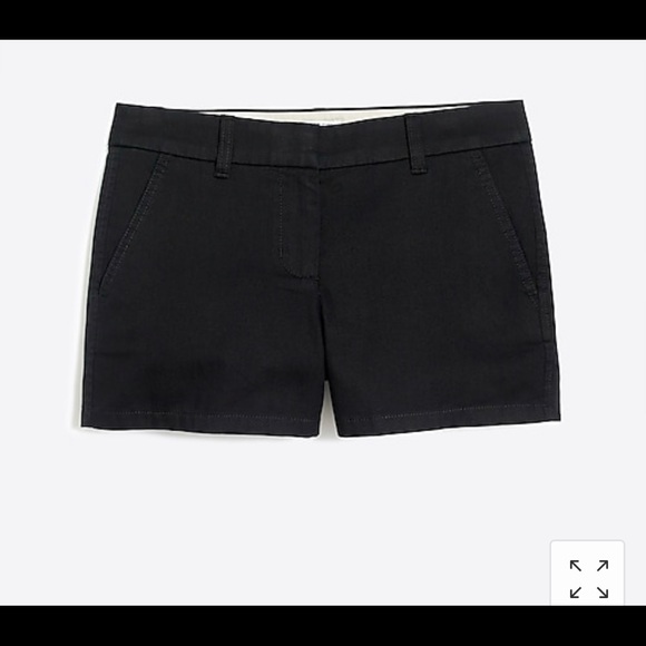 EUC! Jcrew 3.5 inch chino shorts black size 2 - Picture 1 of 4